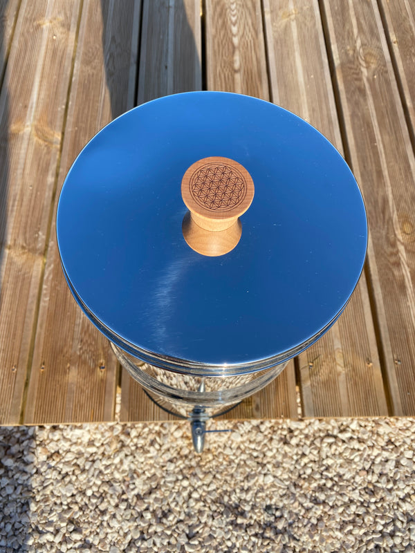 Gravitationswasserfilter 8.5L Edelstahl inkl. 2 Filter + Ständer. Qualitätsprodukt B-Ware