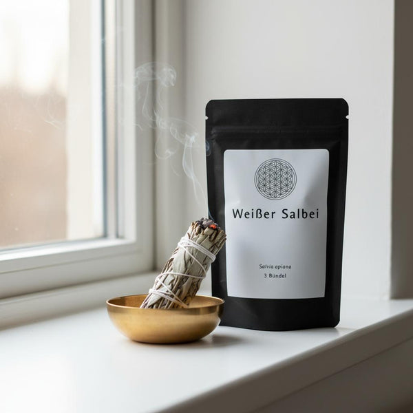 3x Weißer Salbei – Räucherbündel für Reinigung & Rituale - 3 Bündel