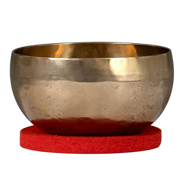 Sela Harmony Singing Bowl Messing 15 cm mit Filzunterlage