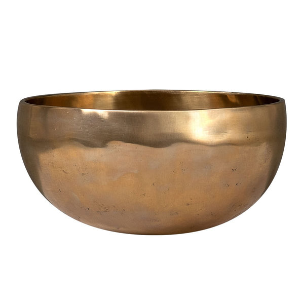 Sela Harmony Klangschale Messing 17 cm handgefertigt Seitenansicht