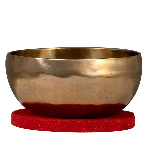 Sela Harmony Singing Bowl Messing 17 cm mit Filzunterlage