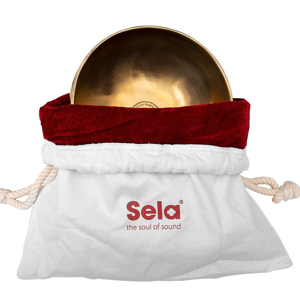 Sela Harmony Klangschale Messing 17cm im Beutel