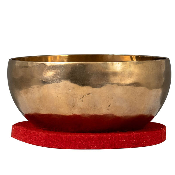 Sela Harmony Singing Bowl Messing 19 cm mit Filzunterlage