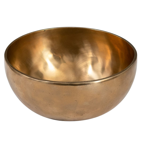 Sela Harmony Klangschale Messing 22 cm handgefertigt Seitenansicht