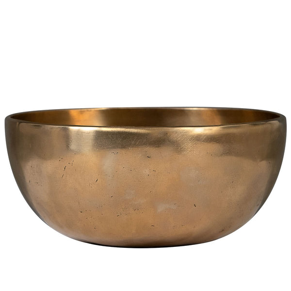 Sela Harmony Klangschale Messing 22 cm handgefertigt Seitenansicht