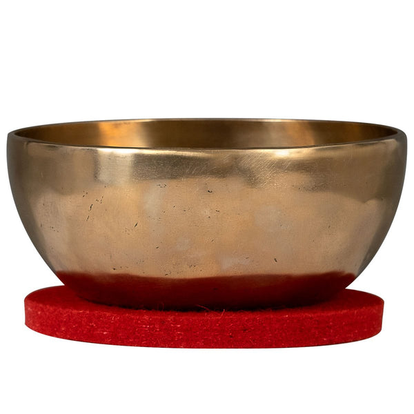 Sela Harmony Singing Bowl Messing 22 cm mit Filzunterlage