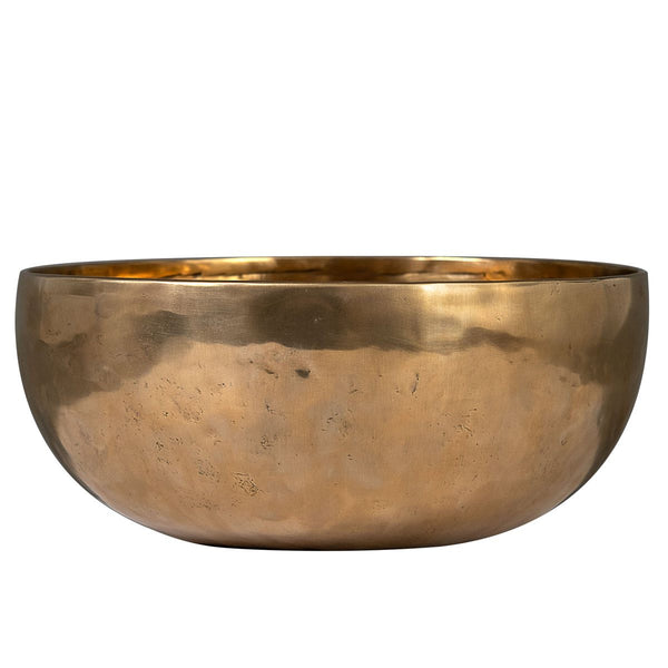 Sela Harmony Klangschale Messing 26 cm handgefertigt Seitenansicht