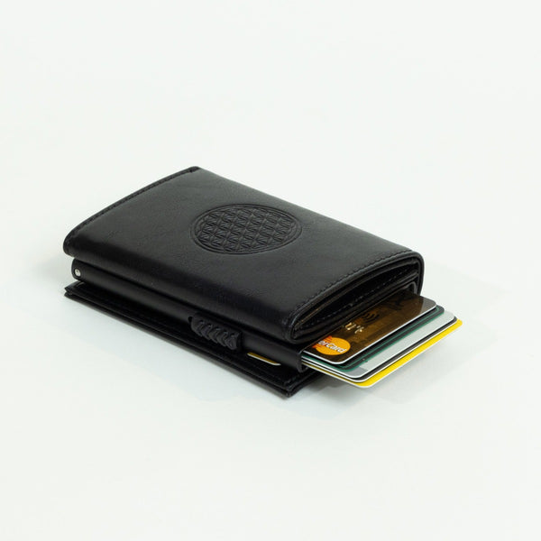 Geldbörse Blume des Lebens Karten Pop Up