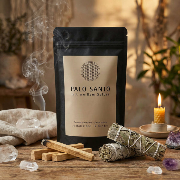 Anleitung zum Räuchern mit Palo Santo und Weißem Salbei