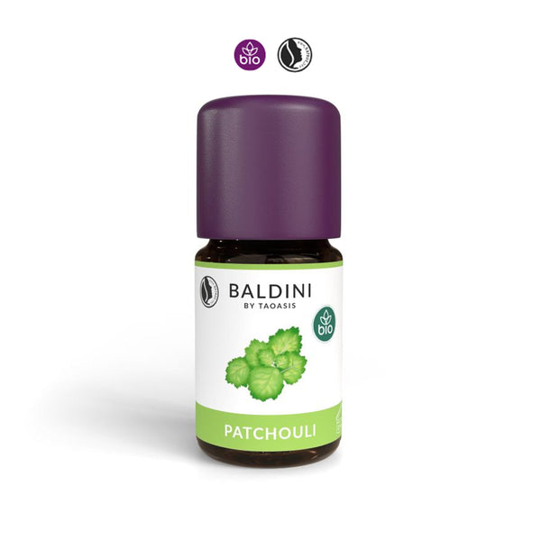 Baldini Bio Vier Elemente Set – Patchouli, Bergamotte, Lavendel & Ingwer (4 x 5 ml)