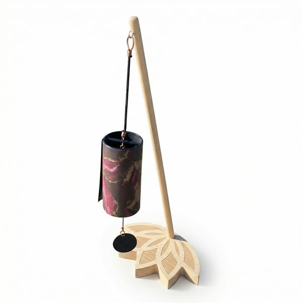 Zaphir Klangspiel  Love Echo + Ständer Lotusblume Fuchsia Hörprobe