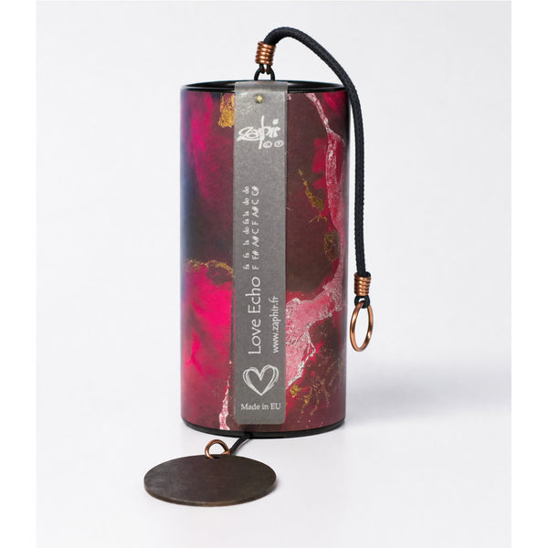 Zaphir Love Echo Klangspiel – Liebe & Frieden| Meditation & Feng Shui in Fuchsia