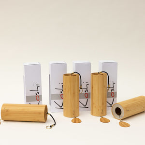 Set of 4 Koshi Chimes. Aria, Aqua, Terra, Ignis
