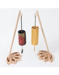 Klangspielständer Lotus mit Koshi und Zaphir Klangspiel im Vergleich
